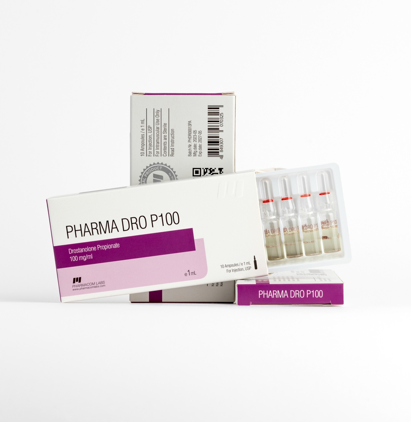 Drostanolone Pharmadro P 100 ampules