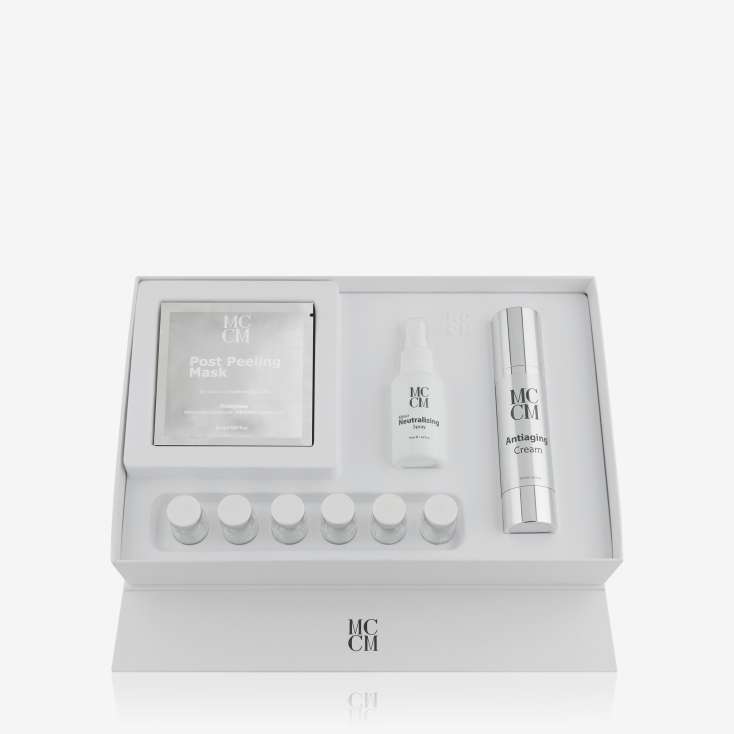 PACK PEELING GLYCOLIQUE 30% - MCCM : Excellent catalyseur pour rajeunir la peau
